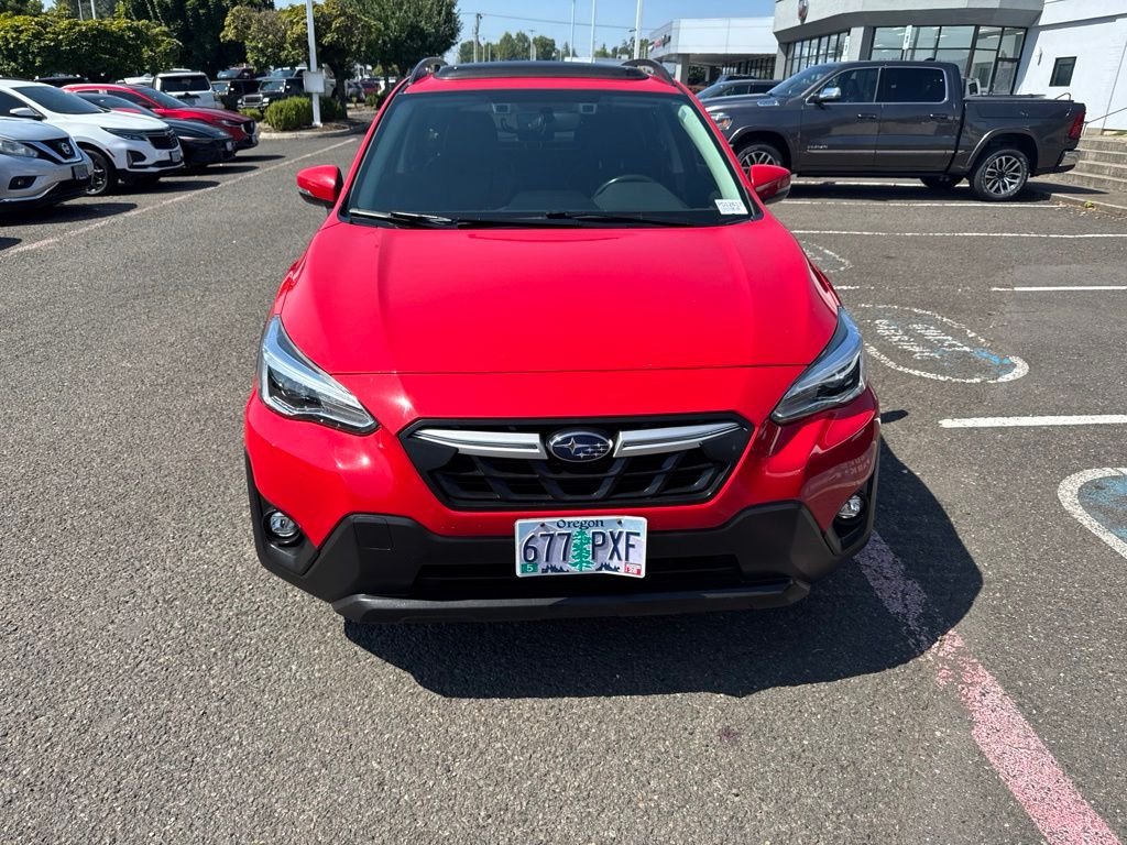 Used 2021 Pure Red Subaru Limited image 2