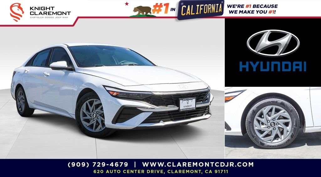Used 2024 White Hyundai SEL image 1