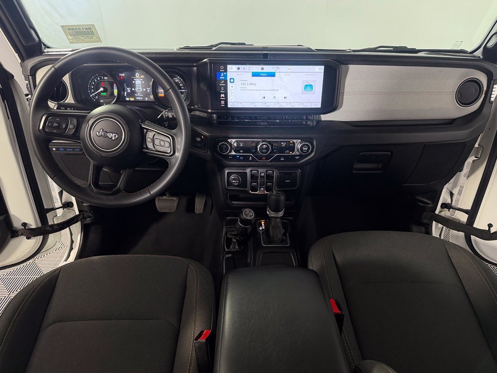 Used 2024 White Jeep Sport S 4xe image 19