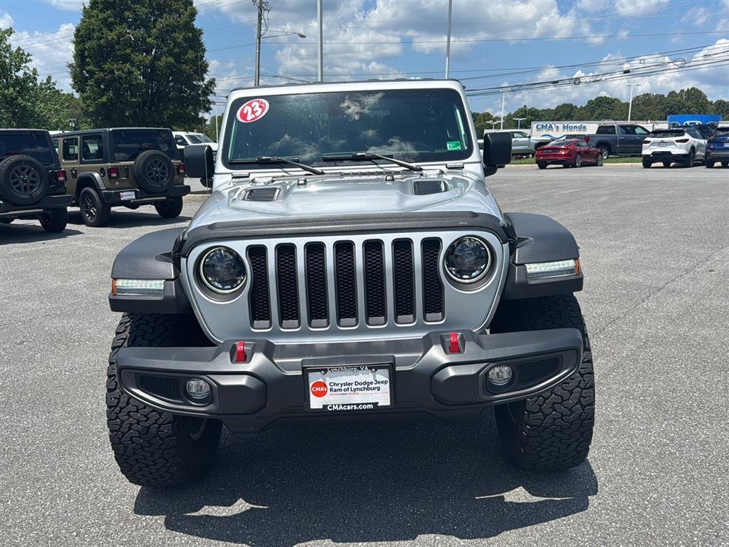 Used 2023 SILVER JEEP RUBI image 7