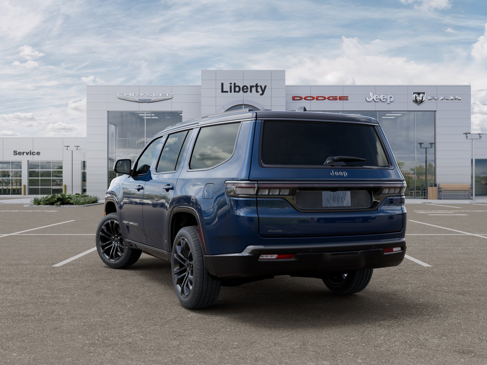 New 2026 Fathom Blue Pearl-Coat Exterior Paint (Late Availability) Jeep Summit Reserve image 41