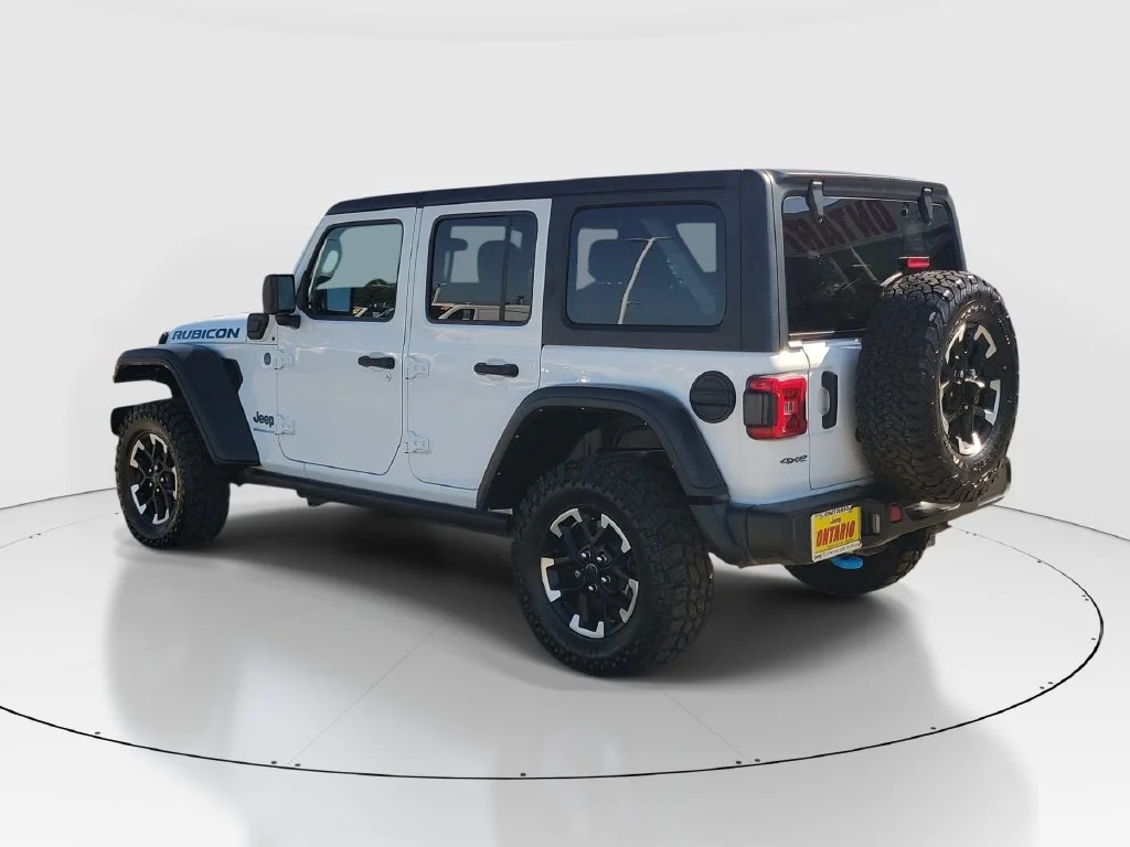Used 2024 White Jeep Rubicon 4xe image 6