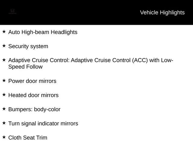 New 2026 Platinum White Pearl Honda Sport image 15