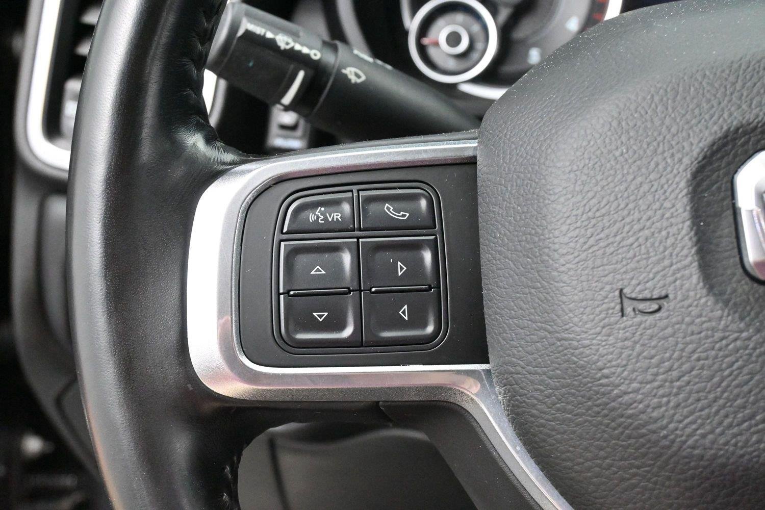 Used 2021 Diamond Black Crystal Pearlcoat Ram Laramie image 18