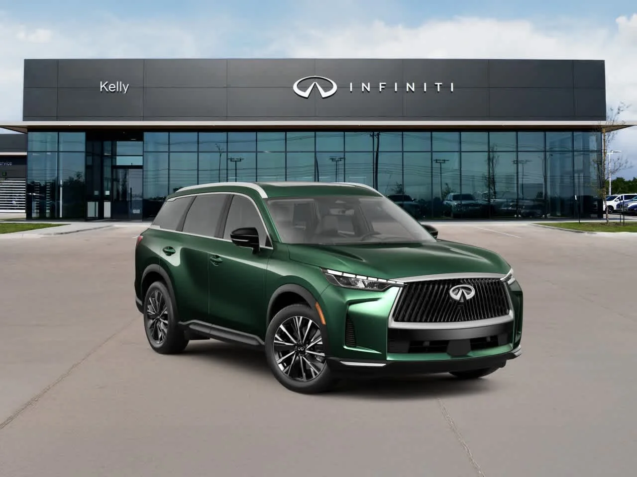 New 2027 Deep Emerald INFINITI Luxe AWD image 4