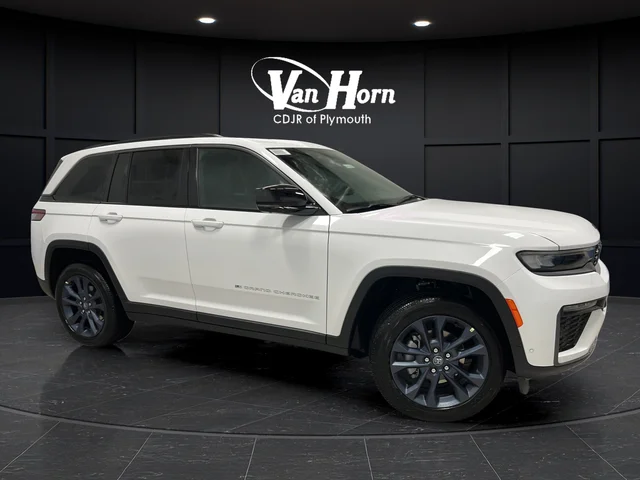 New 2026 Bright White Clear-Coat Exterior Paint Jeep Limited image 1