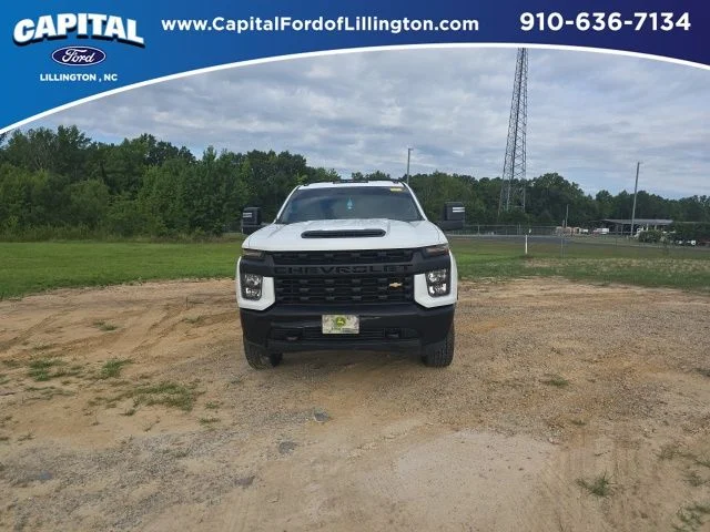 Used 2021 White Chevrolet Work Truck image 1