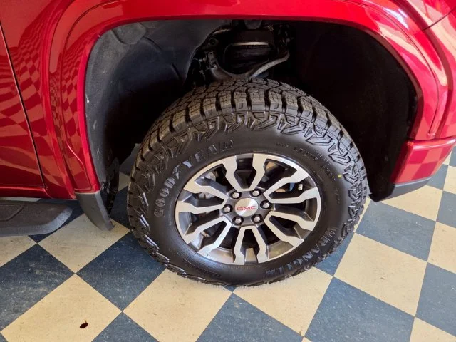 Used 2023 VOLCANIC RED TINTCOAT GMC AT4 image 12