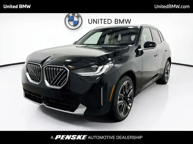 New 2026 Black Sapphire Metallic BMW X3 30 image 1