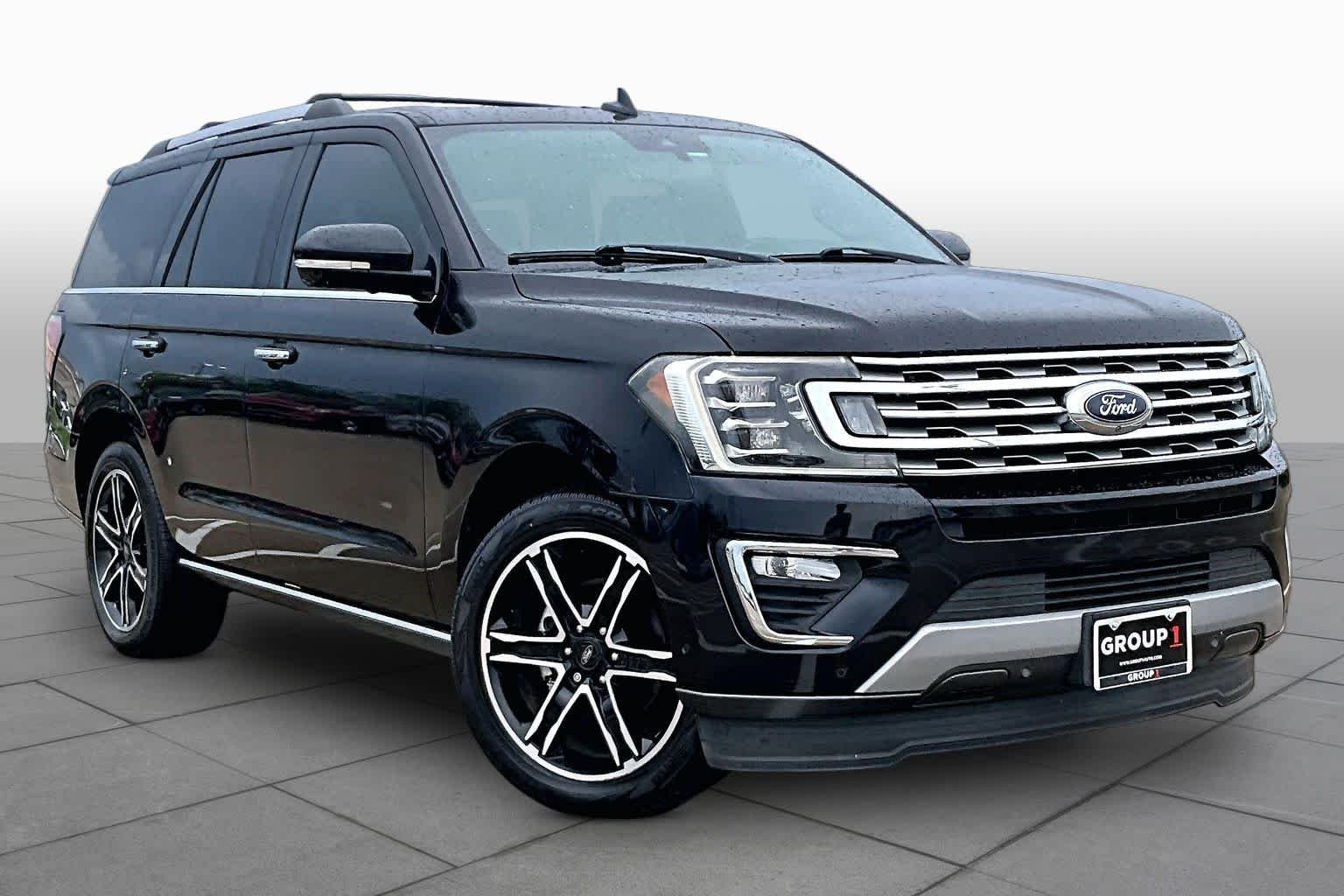Used 2019 Agate Black Metallic Ford Limited image 3