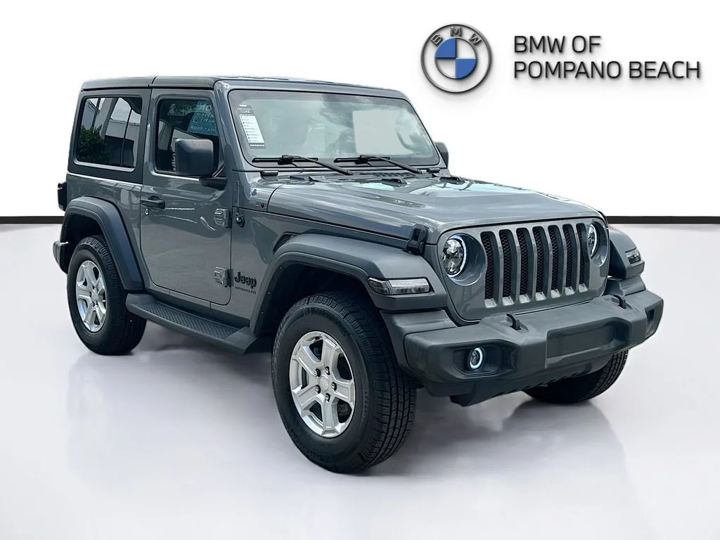 Used 2022 Sting-Gray Clearcoat Jeep Sport S image 1