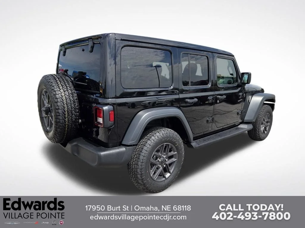 New 2026 Black Clear-Coat Exterior Paint Jeep Sport S image 3