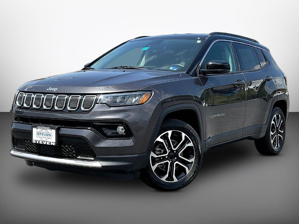 Used 2022 Gray Jeep Limited image 3