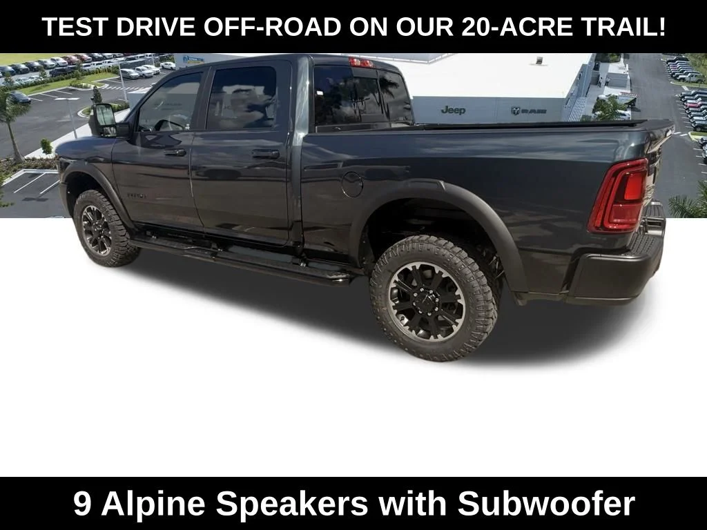 New 2026 Forged Blue Metallic Exterior Paint RAM Rebel image 6