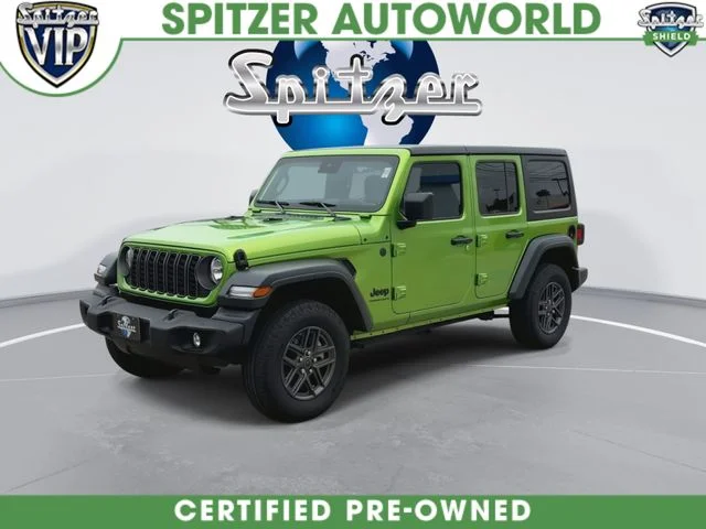Used 2025 Green Jeep Sport S image 4