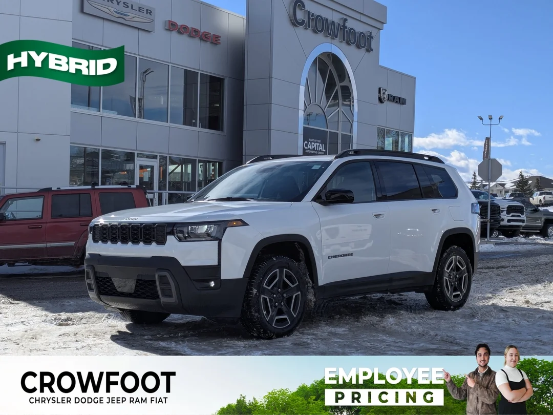 New 2026 White Jeep Laredo - - 4x4 - Hybrid - Customer Preferred Pkg 23F - Compact Spare Tire & More! image 1