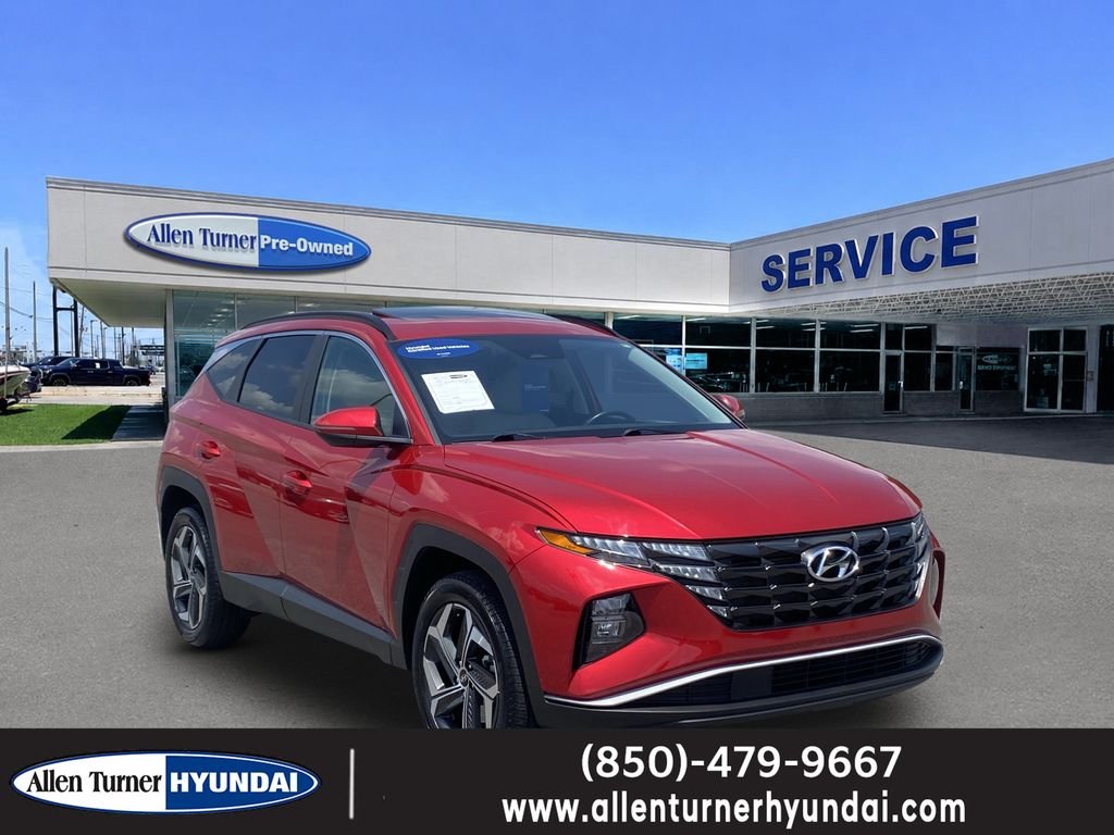 Used 2023 Calypso Red Hyundai SEL image 1