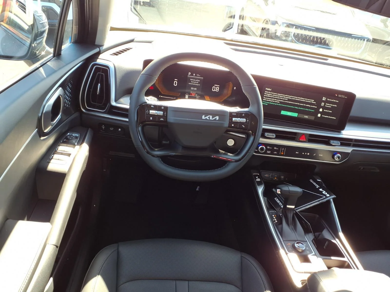 New 2026 Midnight Lake Blue Kia EX image 3