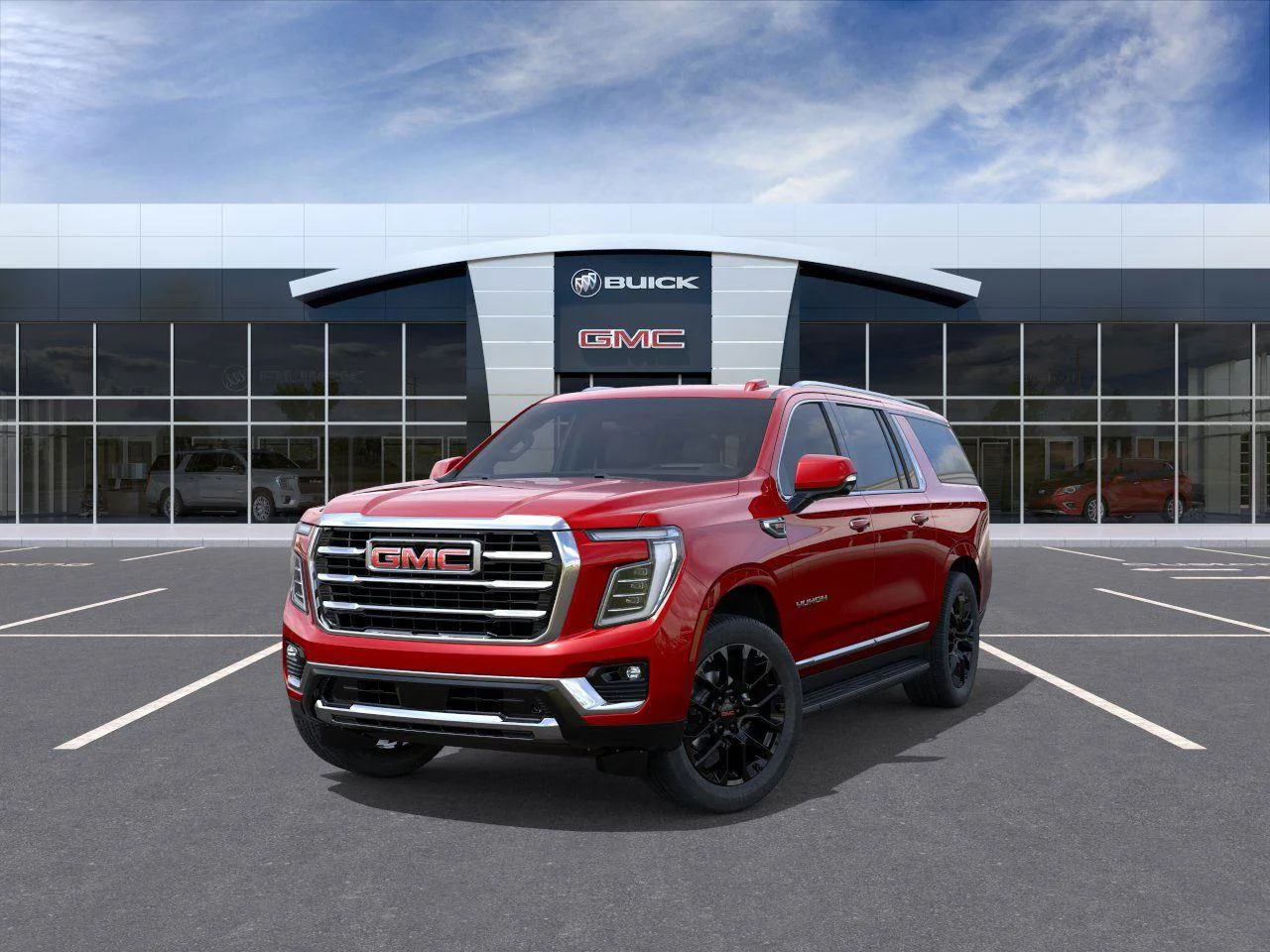 New 2026 Volcanic Red Tintcoat GMC Elevation image 8