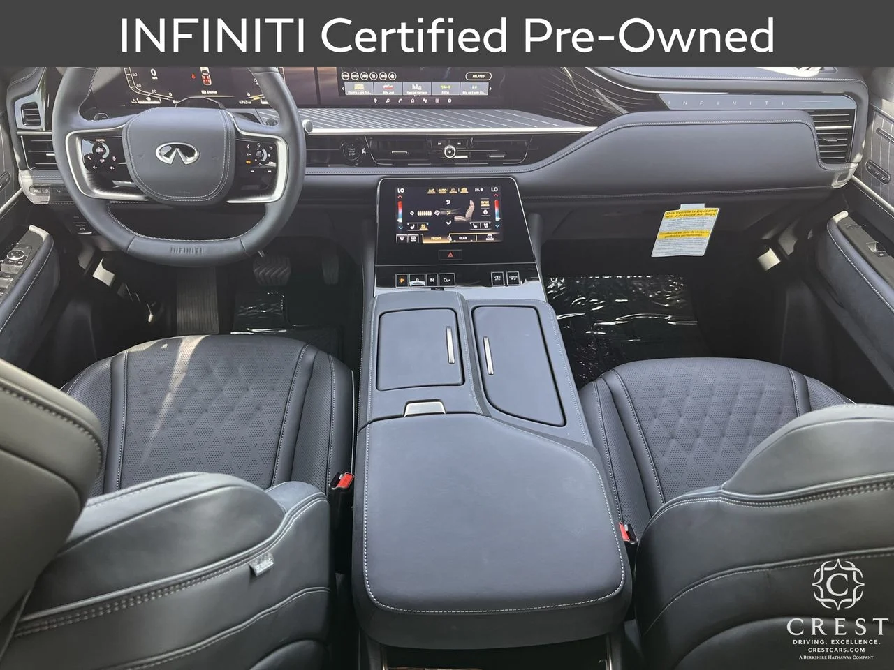 Certified Used 2026 Radiant White INFINITI AUTOGRAPH image 12