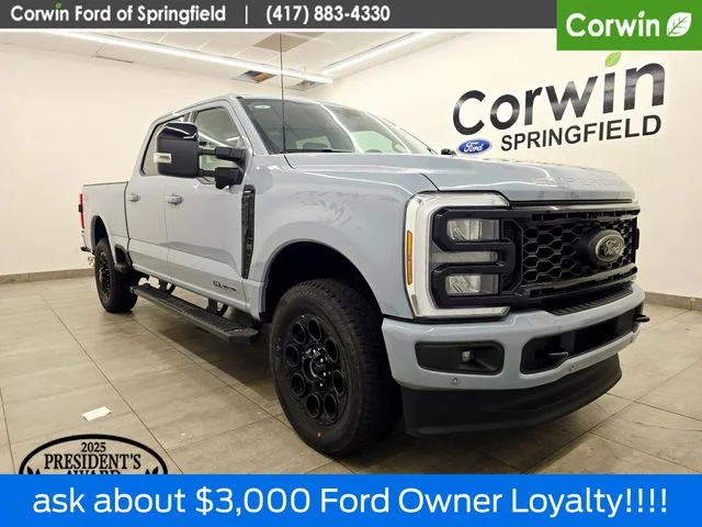 New 2026 Glacier Gray Metallic Tri-Coat Ford F-250® Lariat® image 9