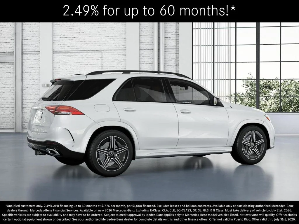New 2026 MANUFAKTUR Moonlight White Metallic Mercedes-Benz GLE 450 image 19