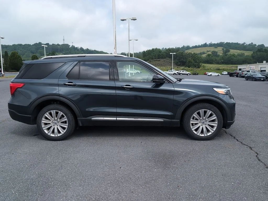 Certified Used 2022 Blue Ford Limited image 4