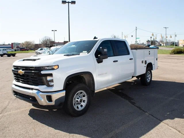 New 2026 White Chevrolet Work Truck image 1