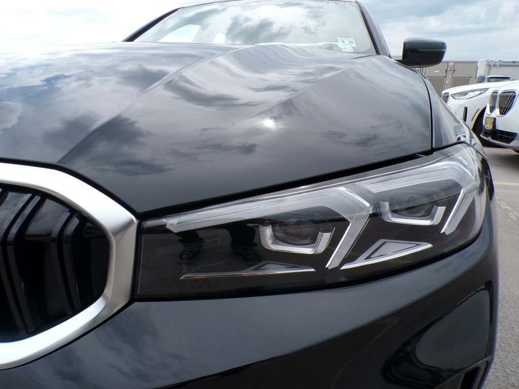 Certified Used 2025 Black Sapphire Metallic BMW 330i xDrive image 9