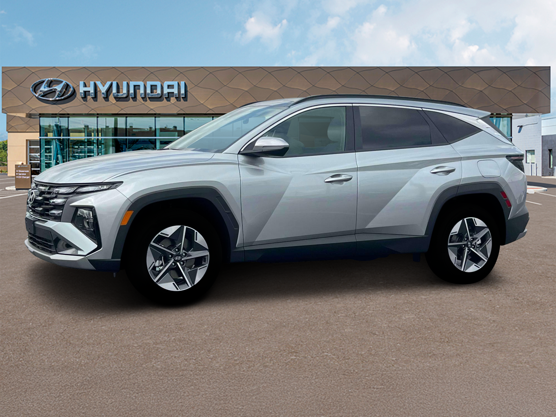 New 2025 Silver Hyundai SEL Convenience image 2