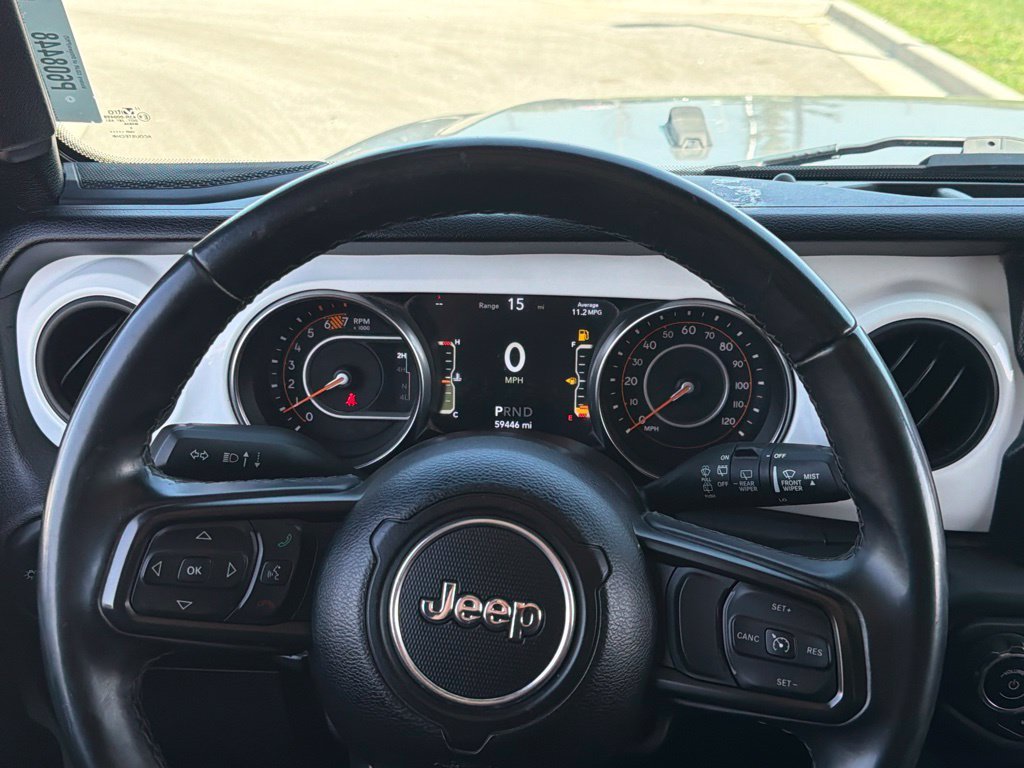 Used 2021 Gray Jeep Unlimited Sport image 13