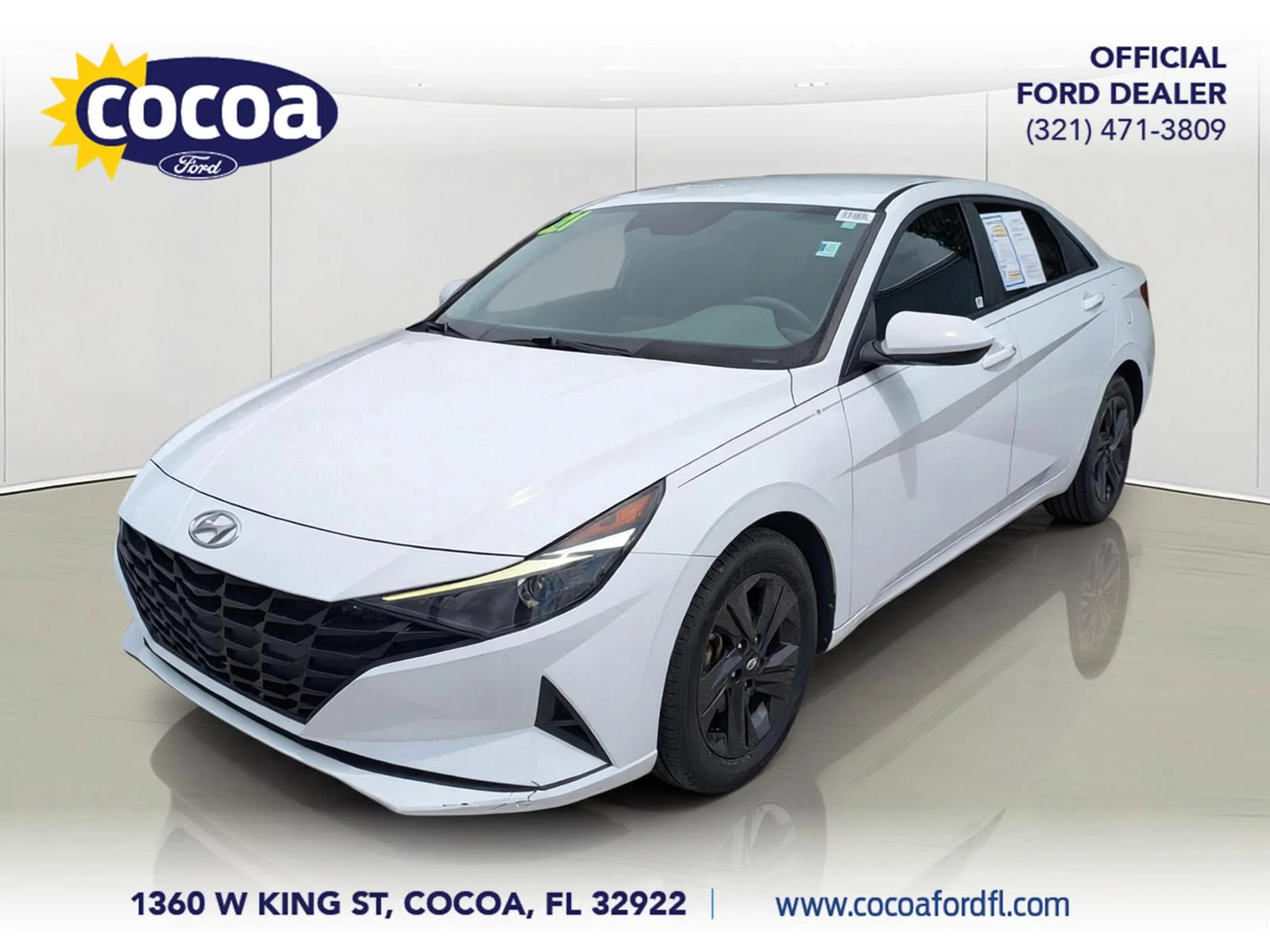 2021 Hyundai Elantra Blue