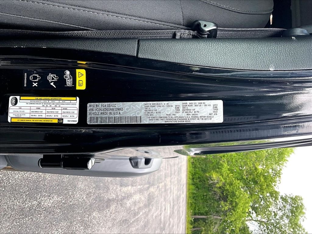 Used 2022 Black Clearcoat Jeep Unlimited Sport Altitude image 35