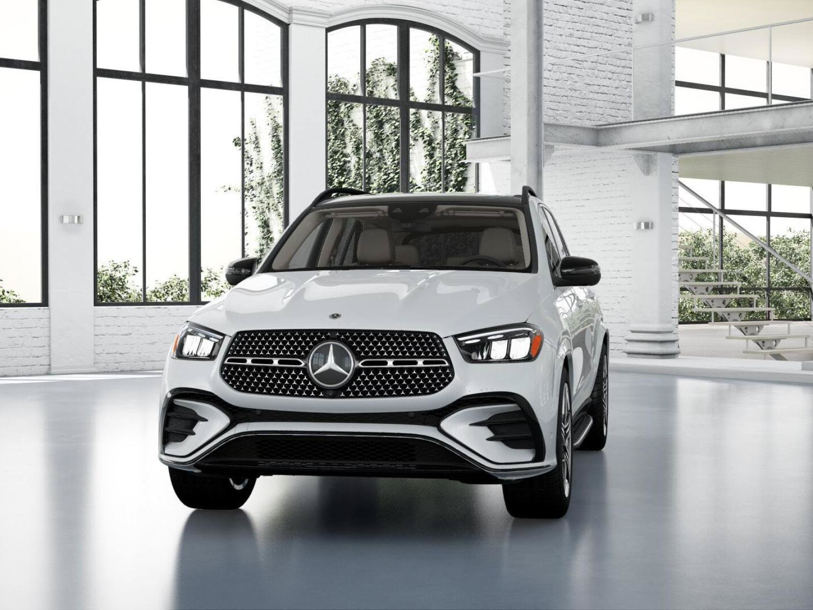 New 2026 MANUFAKTUR Moonlight White Metallic Mercedes-Benz GLE 350 image 42