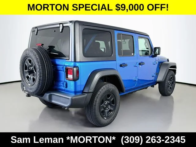 New 2026 Blue Jeep Sport image 7