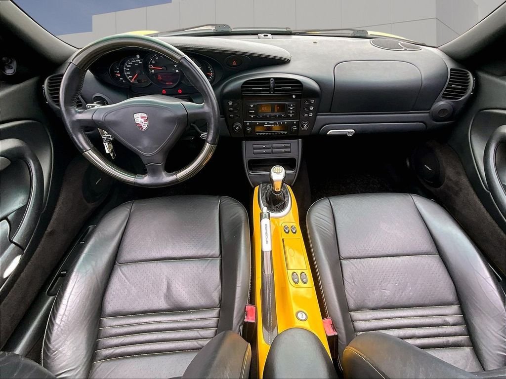 Used 2002 Yellow Porsche Carrera image 14