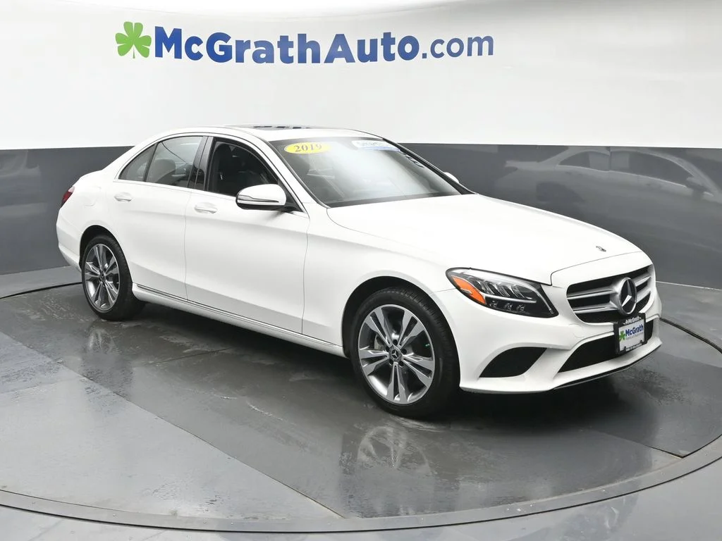 Certified Used 2019 White Mercedes-Benz C 300 image 2