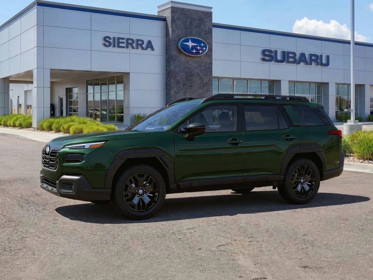 New 2026 DEEP EMERALD GREEN PEARL Subaru Limited XT image 2