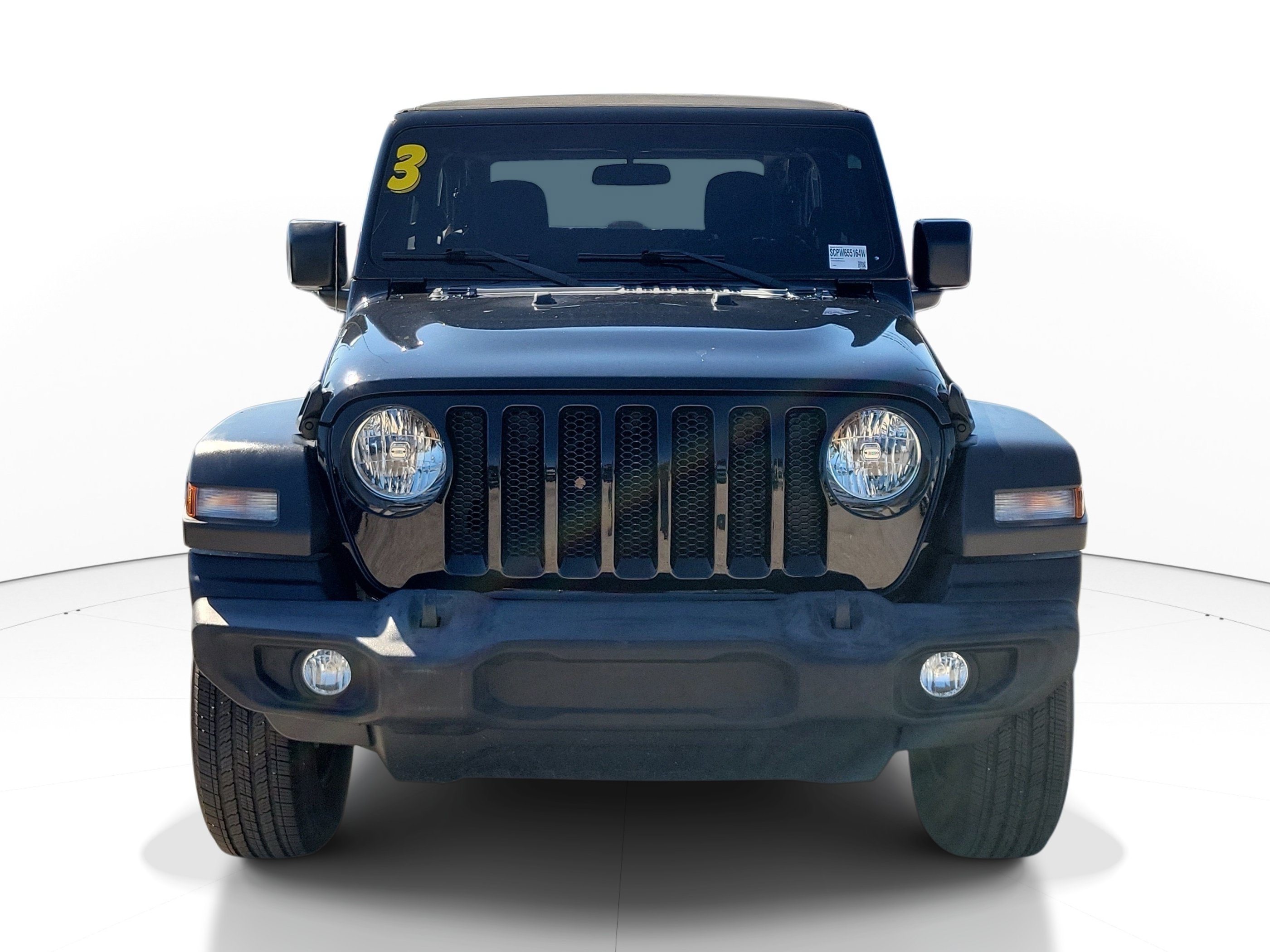 Used 2023 Black Clearcoat Jeep Sport image 2
