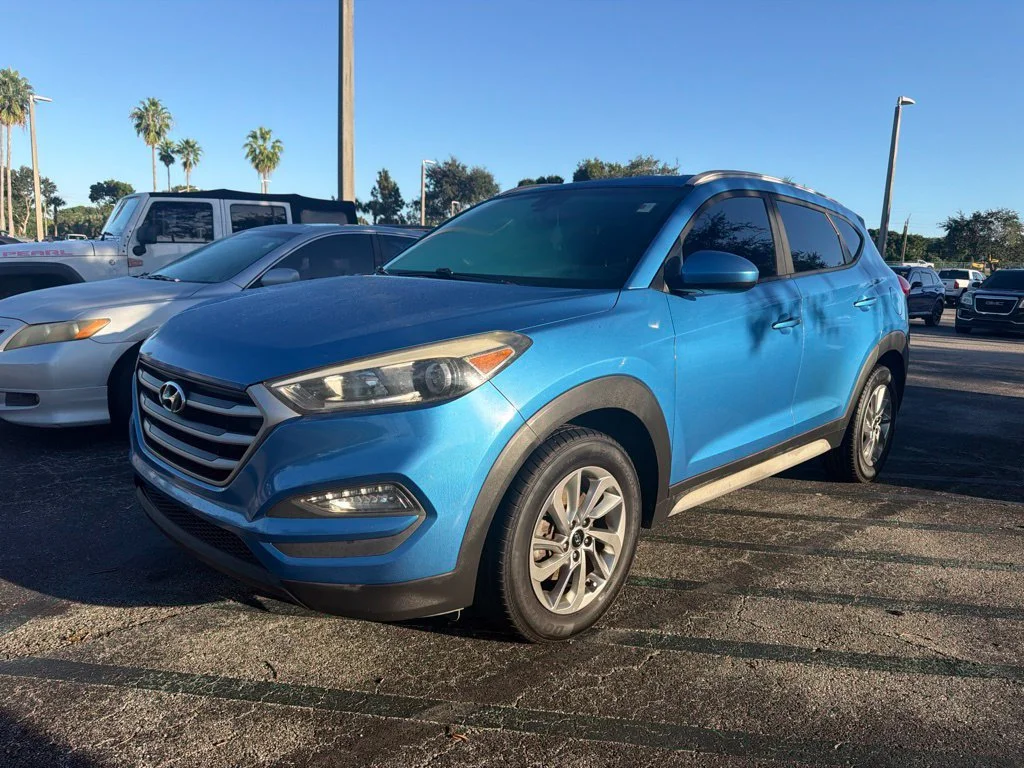Used 2018 Caribbean Blue Hyundai SEL image 3