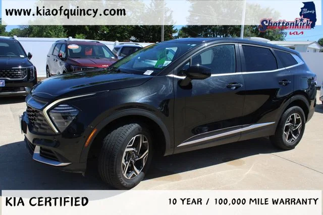 Certified Used 2024 Black Kia LX image 2