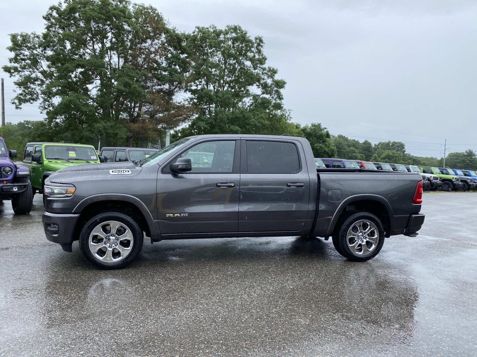 Used 2025 Granite Crystal Metallic Clearcoat Ram Big Horn image 8