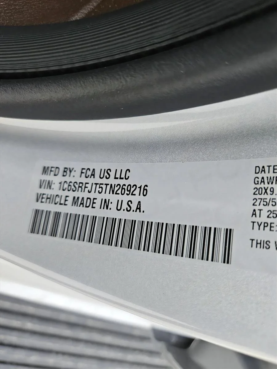 New 2026 Silver Zynith Exterior Paint RAM Laramie image 17
