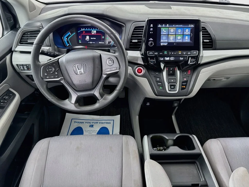 Used 2022 Obsidian Blue Pearl Honda EX image 27