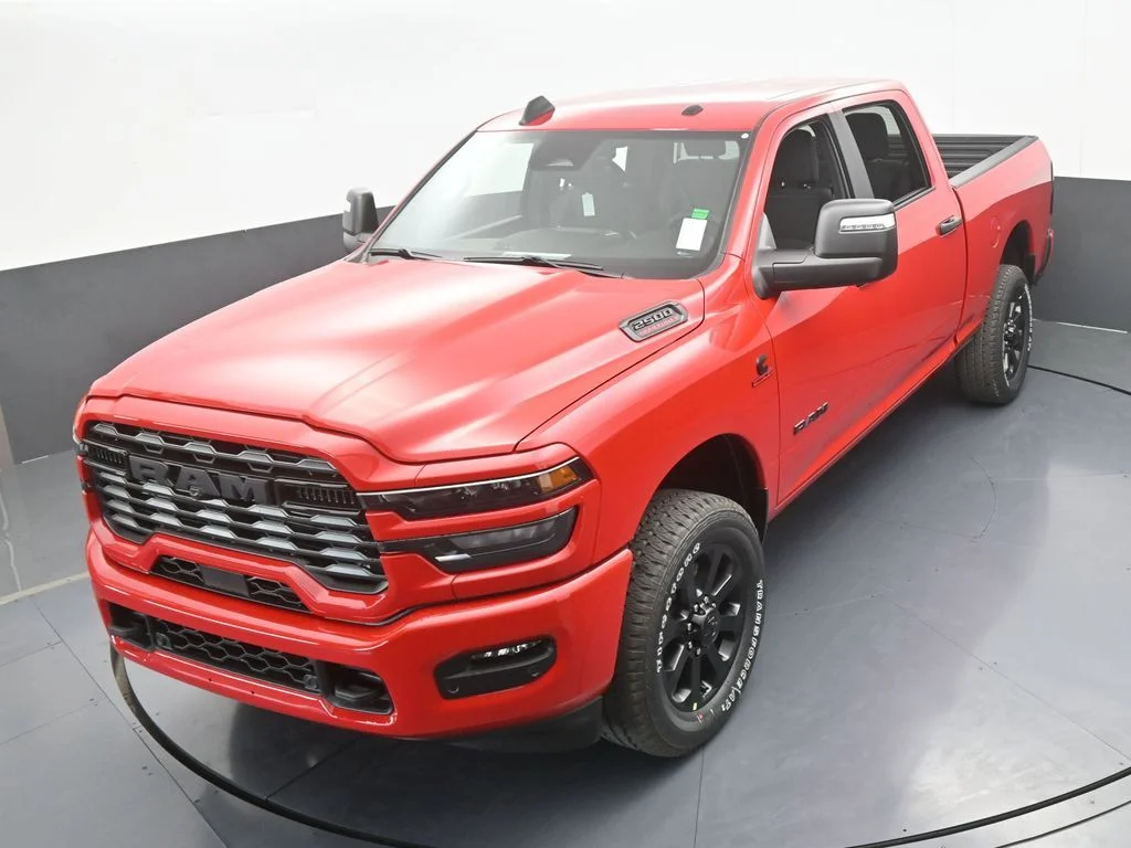 New 2026 Flame Red Clear-Coat Exterior Paint RAM Big Horn image 40