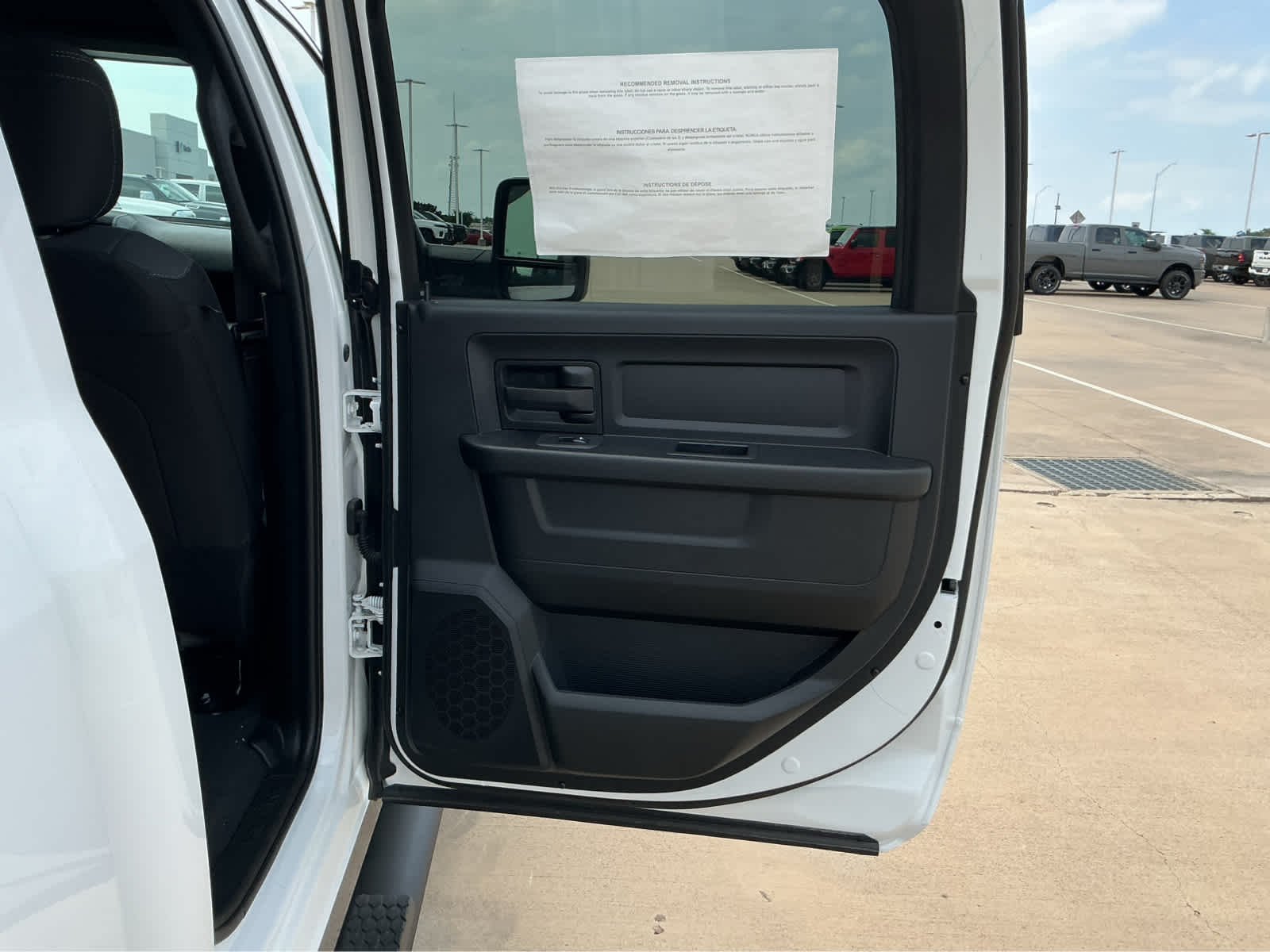 New 2026 Bright White Clear-Coat Exterior Paint RAM Tradesman image 21