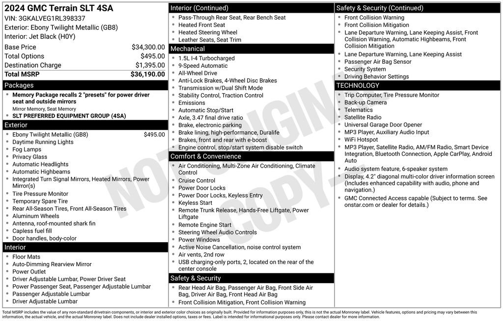 2024 GMC Terrain SLT - Photo 24