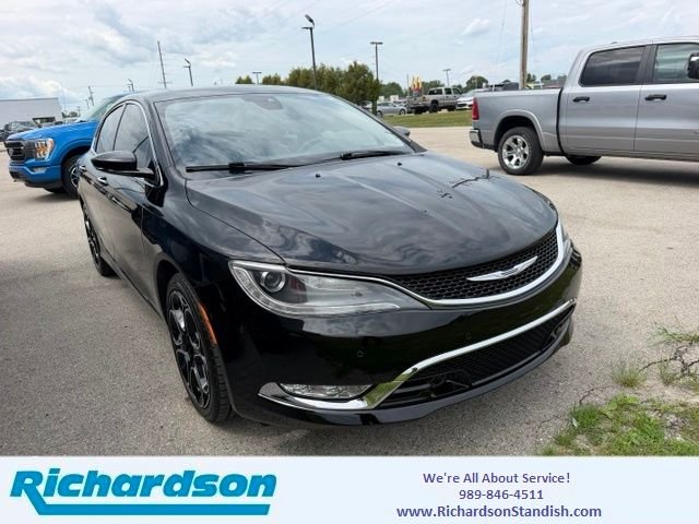 Used 2015 Black Clearcoat Chrysler C image 1