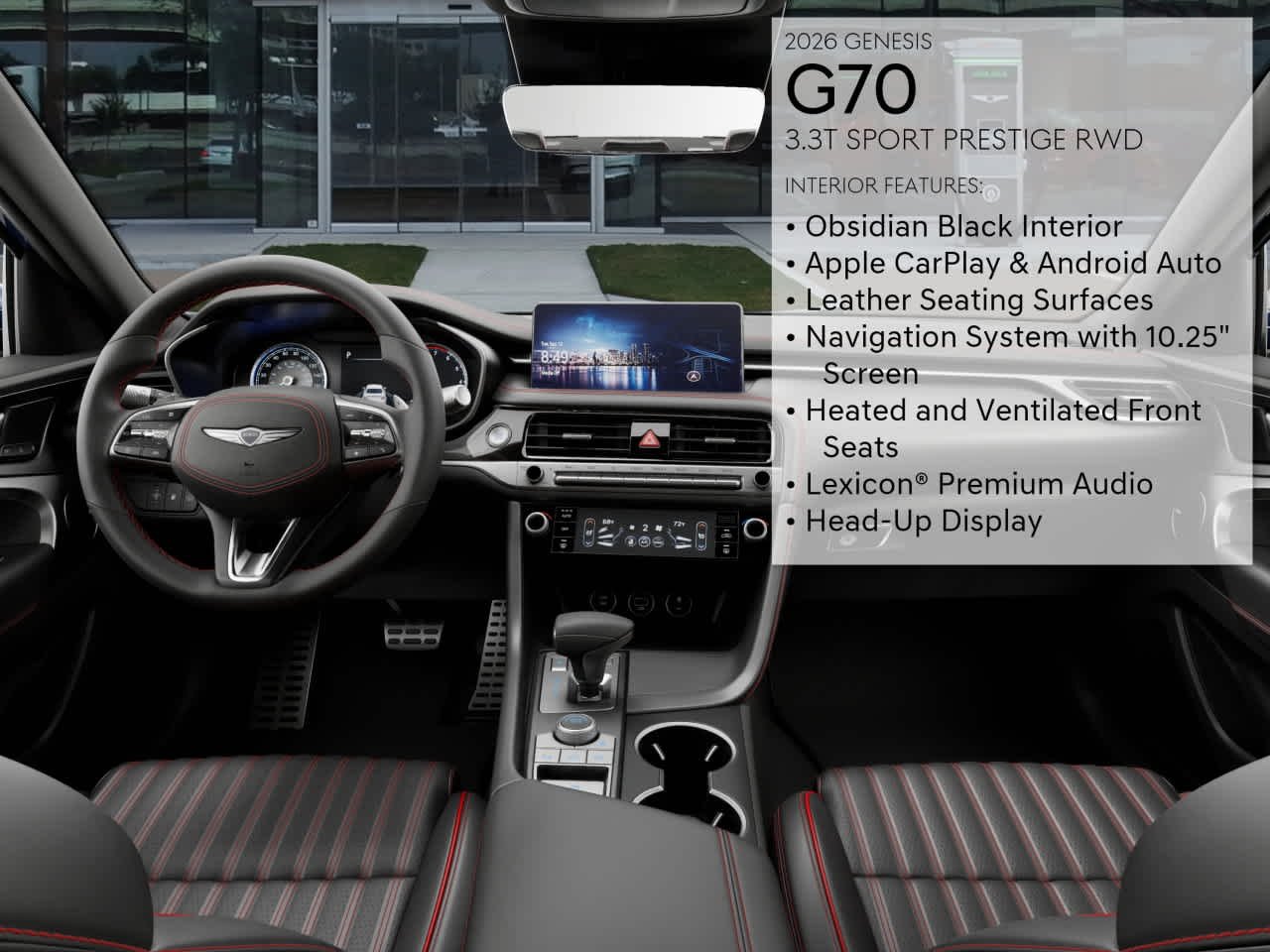 New 2026 Capri Blue Genesis 3.3T SPORT PRESTIGE image 17
