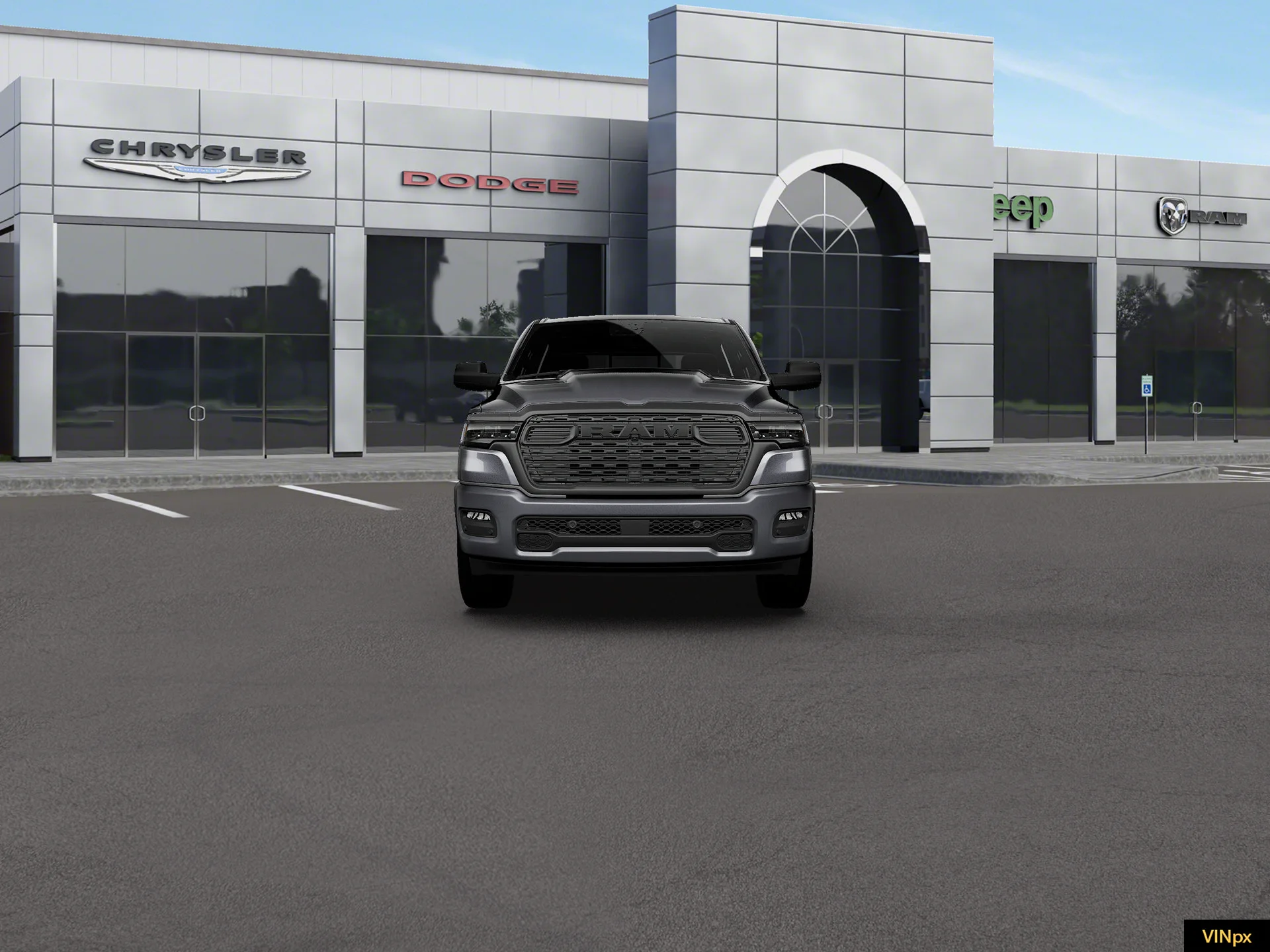 New 2027 Granite Crystal Metallic Clearcoat Ram Express image 12